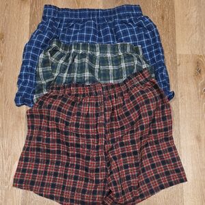 Wonder Nation Plaid Kids Shorts - Blue, Green, Red